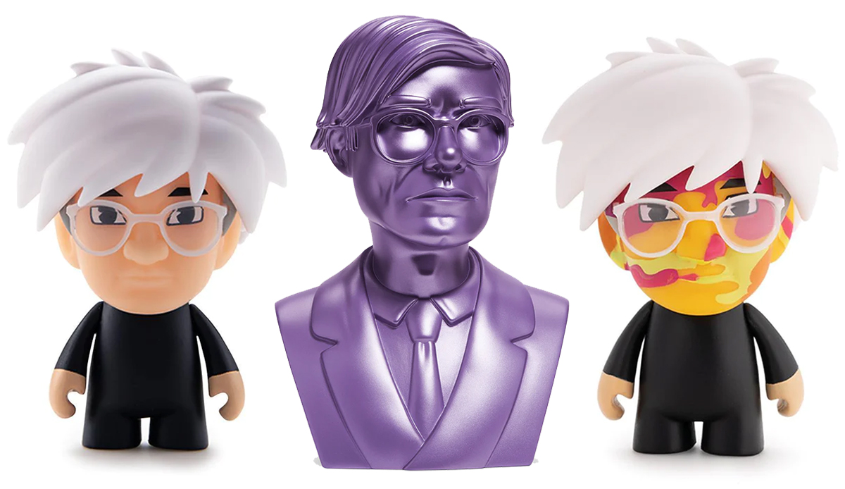 Kidrobot Andy Warhol Figures