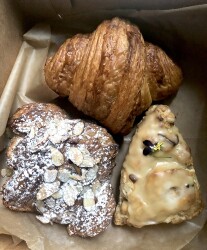 PASTRY PLUNDER: The Little Tart Bakery makes the best croissants, almond or butter, in the city. The scones ain’t bad, either. We are open to test competitors.
PHOTO CREDIT: CLIFF BOSTOCK
