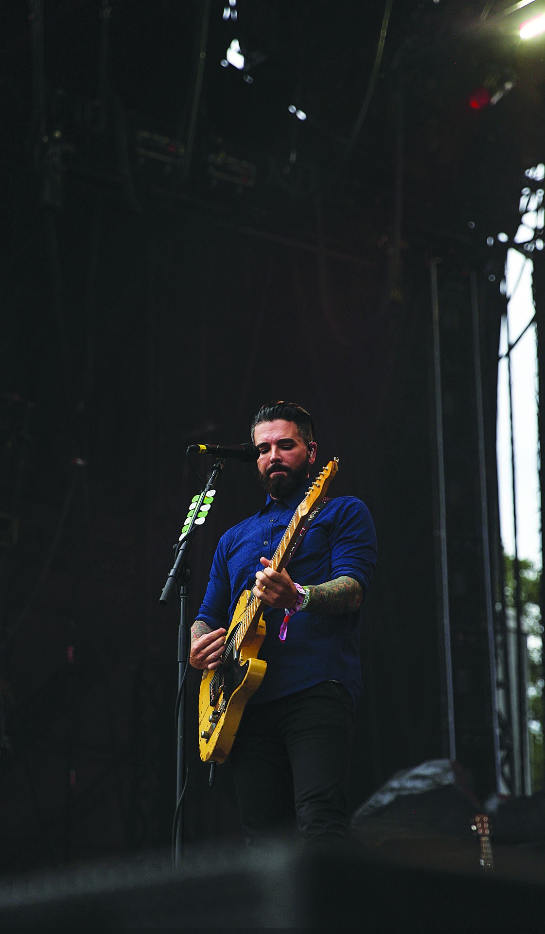 DASHBOARD CONFESSIONAL: Chris Carrabba, lead singer/guitarist/founder of the Boca Raton band. Photo by Addison Eugene for CL. 