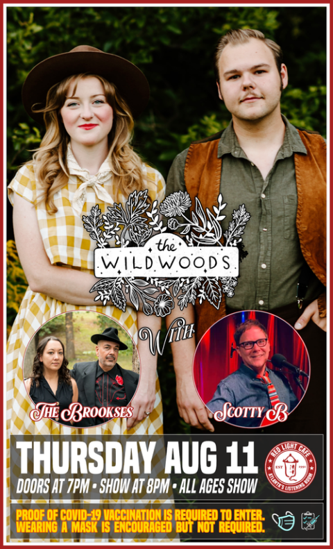 The Wildwoods The Brookses Scotty B At Red Light Cafe Atlanta Ga Aug 11 2022 Poster 1200 V1